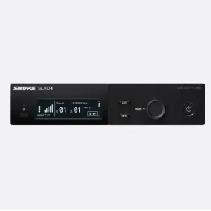 Shure SLXD4UK-J53 Digital Wireless Receiver Reliable & High-Performance Audio