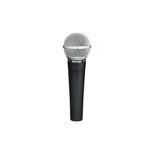 Shure SM58-LC Dynamic Vocal Microphone – Industry Standard Mic for Live Performances & Studio Use