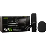 Shure SM7DB Dynamic Studio Microphone – Professional Broadcast Mic