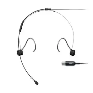 Shure TH53B/O-MTQG Black Headset Microphone – Omnidirectional