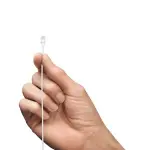 Shure TL46W/O-LEMO White Omni Lavalier Microphone – No Connector