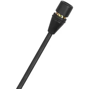 Shure WL51B Lavalier Microphone (Black, Cardioid)