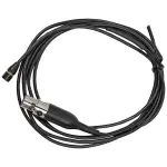 Shure WL51B Lavalier Microphone (Black, Cardioid)