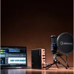 Steinberg UR12 Podcast Starter Pack – Complete Recording Kit (Black Edition)