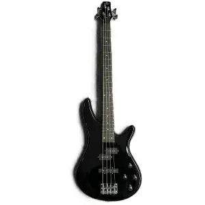 UNISTAR IB4BS-BK Gloss Black 4-String Bass Guitar
