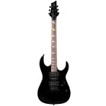 UNISTAR SEIB370-BK Gloss Black Electric Guitar