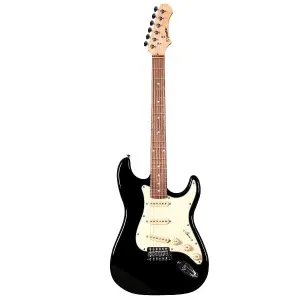 UNISTAR SEST200-BK-KIT Electric Guitar with Kit