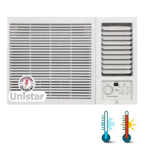 Unistar AC18 Window Air Conditioner 17500 BTU Hot and Cold
