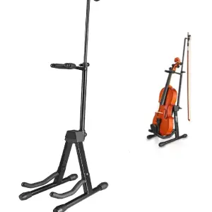 Unistar GS621 Foldable Stand for Ukulele & Violin – Adjustable, Lightweight & Stable