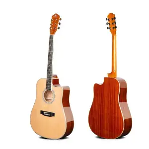Unistar HS-4160 41-Inch Full-Size Acoustic Guitar – Classic Design for Beginners and Intermediate Players