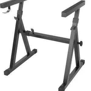 Unistar KS040 Z-Shaped Keyboard Stand – Adjustable Height 65-98 cm – Durable & Comfortable