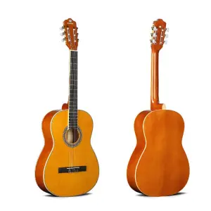 Unistar L-310-NY Full Concert Size Classical Guitar – Nylon Strings, Natural Finish, Ideal for Beginners