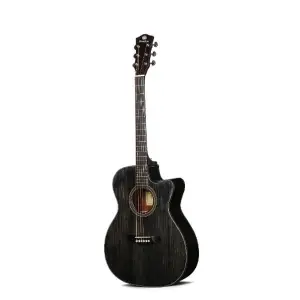 Unistar LS-130TBK Acoustic Guitar – Classic Full-Size Guitar for Beginners