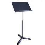 Unistar MUS002 Adjustable Music Stand – Durable Metal – Black – Tripod Base