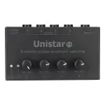 Unistar P5 Four-Channel High-Fidelity Stereo Headphone Amplifier