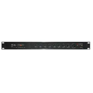 Unistar PAX-120 RMS Amplifier with MP3 & Bluetooth Player - 70/100V | Powerful Audio & Multi-Function Control