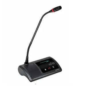 VISSONIC VIS-DCC-T Full Digital Wired Discussion Unit – OLED Display & Touch Controls