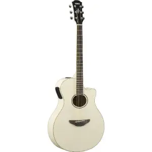 Yamaha APX-600 VW Acoustic-Electric Guitar – Vintage White