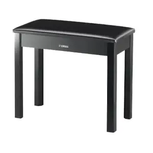 Yamaha BC108 Polished Ebony Wood Padded Piano Bench