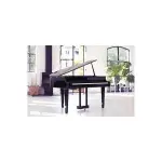 Yamaha CLP-765GP Digital Grand Piano – Black with Bench | Clavinova Grand for Authentic Acoustic Feel
