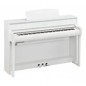 Yamaha CLP-775 Digital Piano With Bench – White