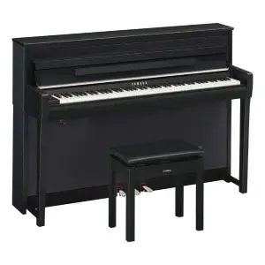 Yamaha CLP-785 Digital Upright Piano with Bench - Matte Black Finish