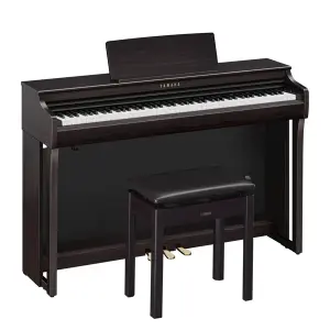 Yamaha CLP-825R Clavinova Digital Piano with Bench – Rosewood Finish