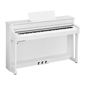 Yamaha CLP-835 White Digital Piano with Bench