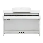 Yamaha CSP-255 White Clavinova Digital Piano o With Bench