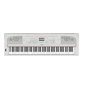Yamaha DGX-670 White Grand Digital Piano – 88-Key Keyboard with Weighted Keys & Advanced Features