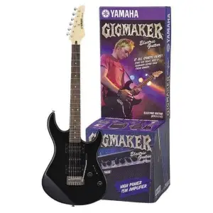 Yamaha ERG121GPII Electric Guitar Pack – Sleek Black Design & Powerful Performance