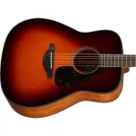 Yamaha FG800BS Acoustic Guitar | Brown Sunburst Solid Top