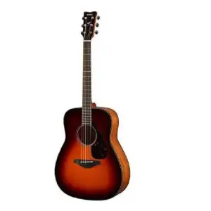 Yamaha FG800BS Acoustic Guitar | Brown Sunburst Solid Top