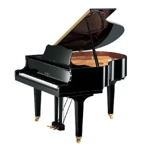 Yamaha GB1K Grand Piano – 5' Baby Grand – Polished Ebony Finish – Premium Acoustic Performance