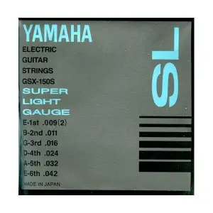 Yamaha GSX-150S Guitar Strings – Clear and Durable Sound