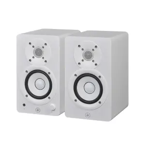 Yamaha HS3 3.5" Powered Studio Monitors (White, Pair) – Professional Sound for Compact Studios