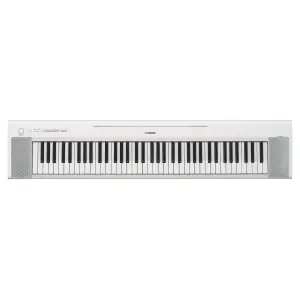 Yamaha NP-35 Piaggero Digital Keyboard with 76 Graded Soft-Touch Sensitive Keys White