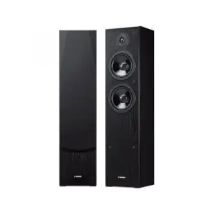 Yamaha NS-F51 Black Floor-Standing Speaker – 2-Way Bass-Reflex with Dual 6.5" Woofers