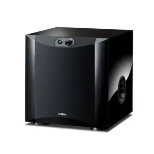 Yamaha NS-SW200 Subwoofer – 130W Active Bass Reflex Subwoofer – Black