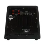 Yamaha NS-SW500 Premium 10" Powered Subwoofer with Advanced YST II & Twisted Flare Port – Black