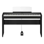 Yamaha P-525 Digital Piano with 88 Weighted Wooden Keys, Black