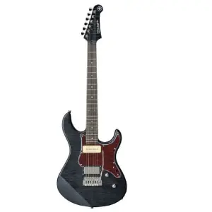 Yamaha Pacifica PAC611VFM TBL Solid-Body Electric Guitar, Translucent Black