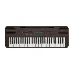 Yamaha Portable Keyboard PSR-E360 Dark Walnut Color