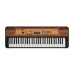 Yamaha Portable Keyboard PSR-E360 Maple Color