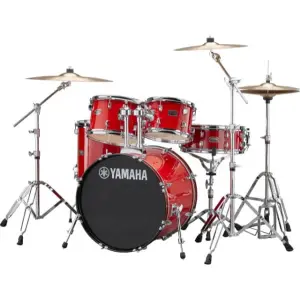 Yamaha RYDEEN Drum kit RDP2F5 Red Glitter with Hardware GM2F53A