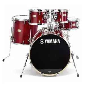 Yamaha SBP2F5CR + HW780 Acoustic Drum set Custom Cranberry Red