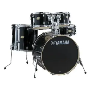 YAMAHA SBP2F5+HW780 Acoustic DRUM SET STAGE CUSTOM CRANBERRY Black