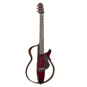 Yamaha SLG-200S Silent Guitar Steel Strings Crimson Red Burst