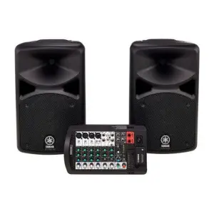Yamaha STAGEPAS 400 BT Portable PA System – Active Bluetooth Speaker