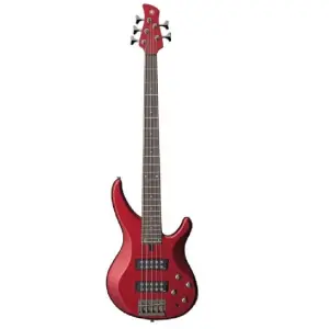 Yamaha TRBX305 CAR 5-String Electric Bass Guitar,Candy Apple Red